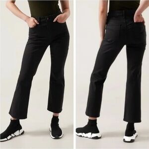 Athleta | Flex kick flare jean in black Size 2Tall New With Tags